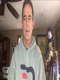 Poster for Pep Talk video from Dave McGillivray