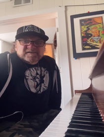 Poster for Birthday video from Peter Keys