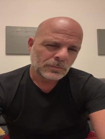 Poster for Birthday video from Bruce Willis Double/Impersonator