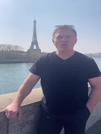 Poster for Birthday video from Brad May