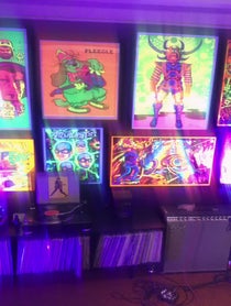 Poster for Birthday video from The M.C. Bat Commander