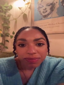 Poster for Birthday video from Pearl Mackie