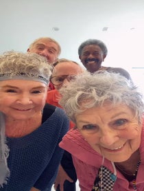 Poster for Pep Talk video from Retirement House