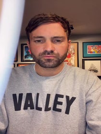 Poster for Birthday video from Jeff Dye