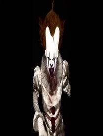 Poster for Birthday video from Pennywise