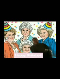 Poster for Birthday video from Finally Aaron