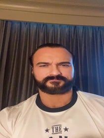 Poster for Pep Talk video from Drew McIntyre