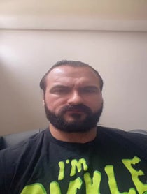 Poster for Pep Talk video from Drew McIntyre