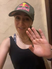 Poster for Pep Talk video from Kate Courtney