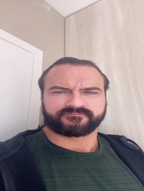 Poster for Birthday video from Drew McIntyre