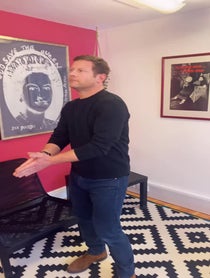Poster for Birthday video from Dermot O’Leary