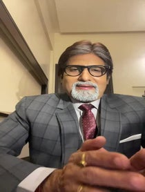 Poster for Birthday video from BIG B Shashikant Pedwal 👍