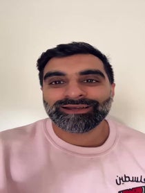 Poster for Birthday video from Tez Ilyas