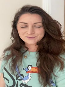 Poster for Birthday video from Kimberly Pizzo