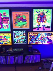 Poster for Birthday video from The M.C. Bat Commander