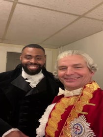 Poster for Birthday video from Hamilton: And Peggy Tour