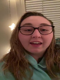 Poster for Birthday video from Emily Carey TikTok