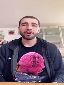 Poster for Birthday video from Giorgi Bezhanishvili