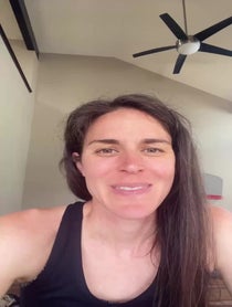 Poster for Birthday video from Gwen Jorgensen