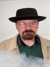 Poster for Birthday video from Walter White