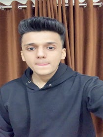 Poster for Birthday video from Aayush Singh