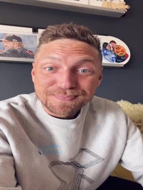 Poster for Mother's Day video from Hunter Pence