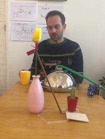 Poster for Birthday video from Joseph's Machines