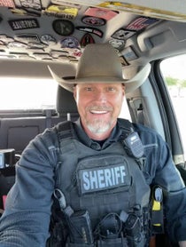 Poster for Birthday video from Sheriff Mark Lamb
