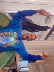 Poster for Birthday video from Jabari Banks