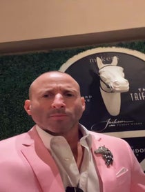 Poster for Birthday video from The UFC Pink Suit Guy- JC