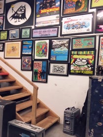 Poster for Birthday video from The M.C. Bat Commander