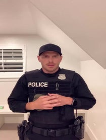 Poster for Pep Talk video from Officer Nae Nae