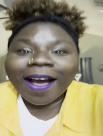 Poster for Birthday video from Tiffany Mann