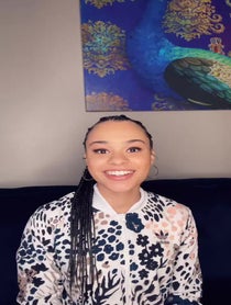 Poster for Birthday video from Gabrielle Nevaeh