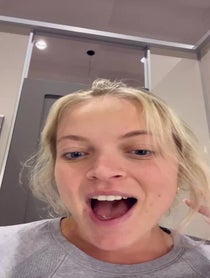 Poster for Birthday video from Grace Valentine