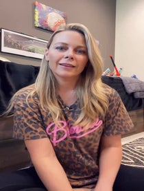 Poster for Pep Talk video from Amber Emily Smith