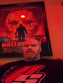 Poster for Birthday video from Tyler Mane
