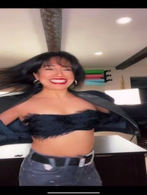Poster for Birthday video from Selena Quintanilla Impersonator