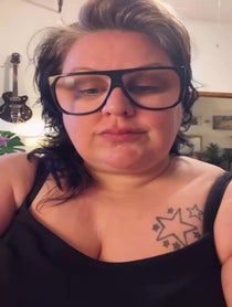 Poster for Birthday video from Sarah Potenza