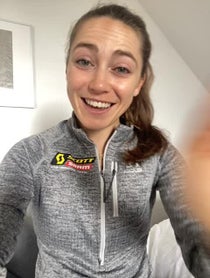 Poster for Birthday video from Kate Courtney