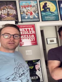Poster for Pep Talk video from Broadway Husbands