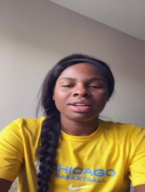 Poster for Birthday video from Ruthy Hebard