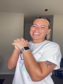 Poster for Birthday video from Brittany
