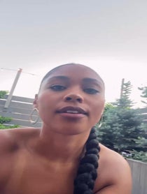 Poster for Birthday video from Mya Allen