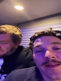 Poster for Pep Talk video from Brian Fallon & Chris Farren