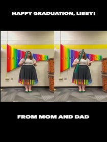 Poster for Graduation video from Ms. Jenkins