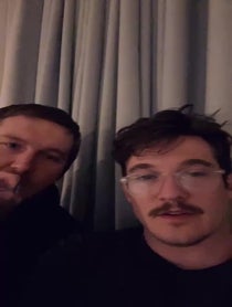 Poster for Birthday video from Brian Fallon & Chris Farren