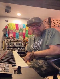 Poster for Birthday video from Peter Keys