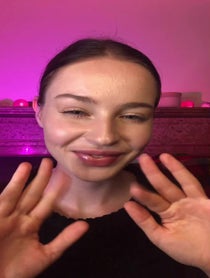 Poster for Birthday video from ASMR Belle