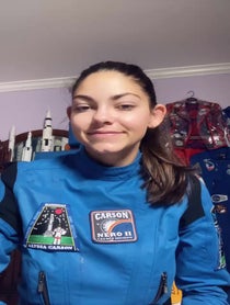 Poster for Pep Talk video from Alyssa Carson